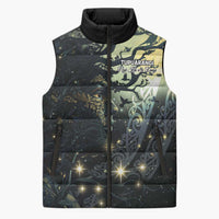 New Zealand Matariki Tupuarangi Sleeveless Puffer Jacket Ng Kai o te Rangi - Polynesian Pride