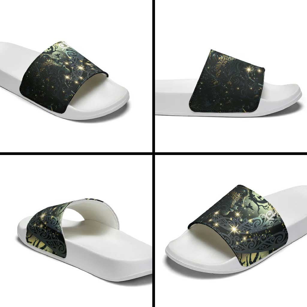 New Zealand Matariki Tupuarangi Slide Sandals Ng Kai o te Rangi - Polynesian Pride