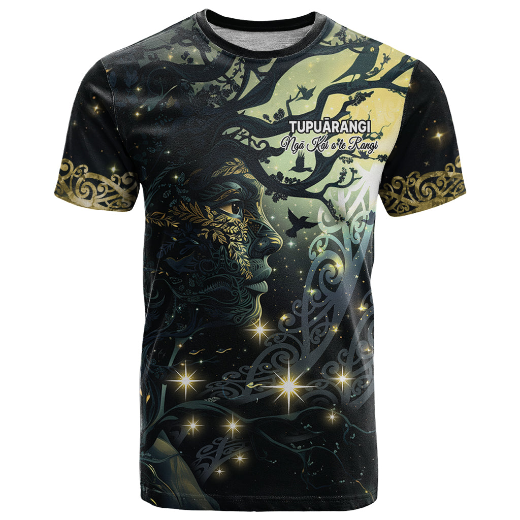 New Zealand Matariki Tupuarangi T Shirt Ng Kai o te Rangi LT9 Art - Polynesian Pride