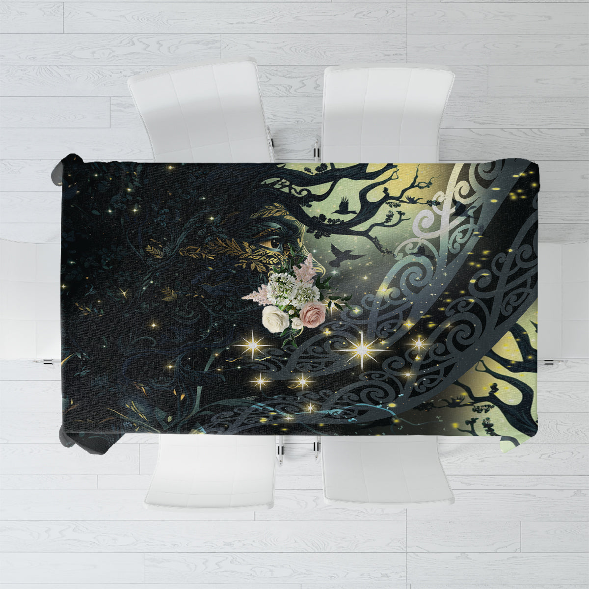 New Zealand Matariki Tupuarangi Tablecloth Ng Kai o te Rangi LT9 Art - Polynesian Pride