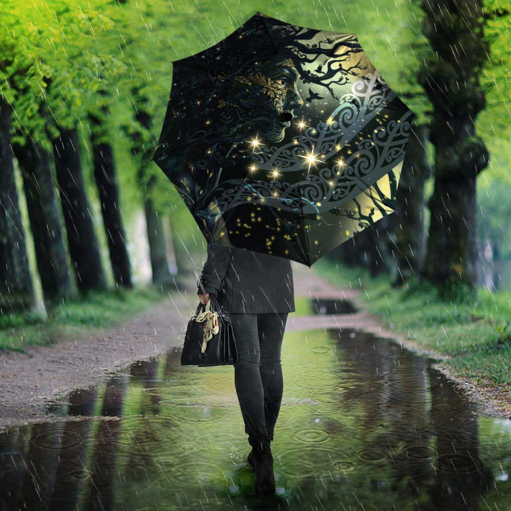 New Zealand Matariki Tupuarangi Umbrella Ng Kai o te Rangi - Polynesian Pride