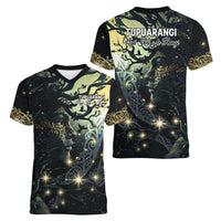 New Zealand Matariki Tupuarangi Women V-Neck T-Shirt Ngā Kai o te Rangi