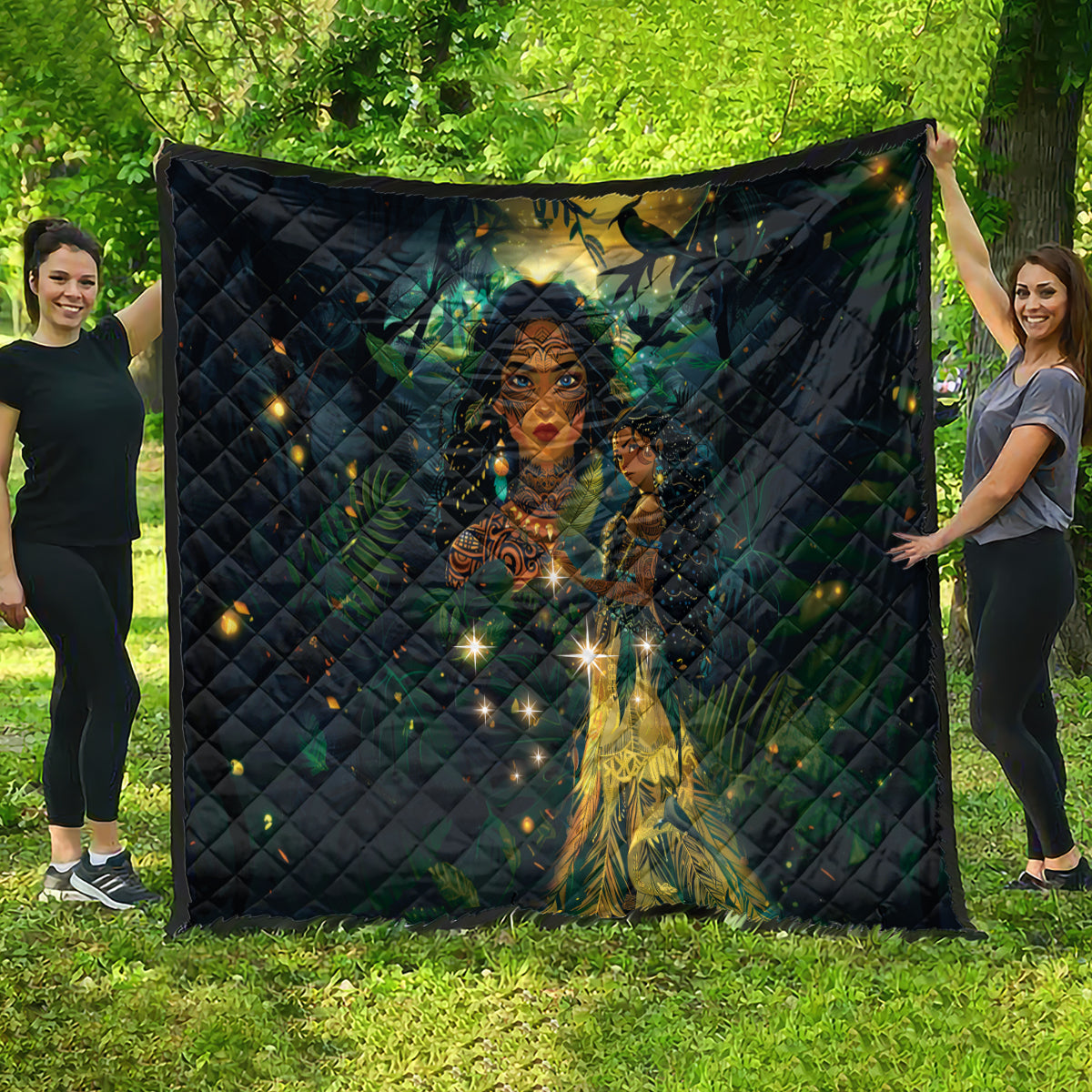 New Zealand Matariki Quilt Rongoā Māori Wellbeing and Good Luck