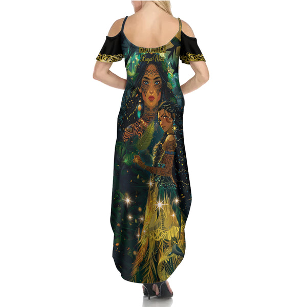 New Zealand Matariki Summer Maxi Dress Rongo Mori Wellbeing and Good ...