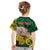 Personalised Dads Day Vanuatu Kid T Shirt Dad Mi lavem yu - Polynesian Flowers Tribal LT9 - Polynesian Pride