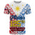 125th Independence Anniversary Philippines T Shirt Polynesian Pilipinas Flag Style White LT9 White - Polynesian Pride