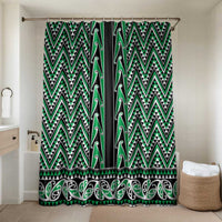 New Zealand Maori Niho Taniwha Bathroom Set Kakariki Mangopare and Puhoro Pattern - Polynesian Pride