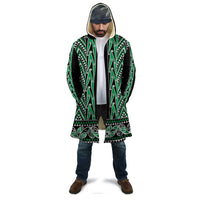 New Zealand Maori Niho Taniwha Cloak Kakariki Mangopare and Puhoro Pattern - Polynesian Pride