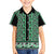 New Zealand Maori Niho Taniwha Family Matching Summer Maxi Dress and Hawaiian Shirt Kakariki Mangopare and Puhoro Pattern