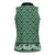 New Zealand Maori Niho Taniwha Women Sleeveless Polo Shirt Kakariki Mangopare and Puhoro Pattern