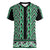 New Zealand Maori Niho Taniwha Women V-Neck T-Shirt Kakariki Mangopare and Puhoro Pattern