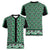 New Zealand Maori Niho Taniwha Women V-Neck T-Shirt Kakariki Mangopare and Puhoro Pattern
