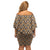 New Zealand Maori Niho Taniwha Family Matching Off Shoulder Short Dress and Hawaiian Shirt Karaka Mangopare and Puhoro Pattern