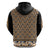 New Zealand Maori Niho Taniwha Hoodie Karaka Mangopare and Puhoro Pattern