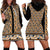 New Zealand Maori Niho Taniwha Hoodie Dress Karaka Mangopare and Puhoro Pattern