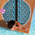 New Zealand Maori Niho Taniwha Beach Blanket Kikorangi Mangopare and Puhoro Pattern