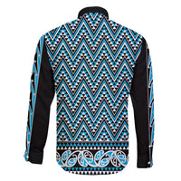 New Zealand Maori Niho Taniwha Family Matching Mermaid Dress and Hawaiian Shirt Kikorangi Mangopare and Puhoro Pattern