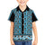 New Zealand Maori Niho Taniwha Hawaiian Shirt Kikorangi Mangopare and Puhoro Pattern