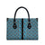 New Zealand Maori Niho Taniwha Leather Bag Kikorangi Mangopare and Puhoro Pattern - Polynesian Pride