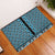 New Zealand Maori Niho Taniwha Rubber Doormat Kikorangi Mangopare and Puhoro Pattern