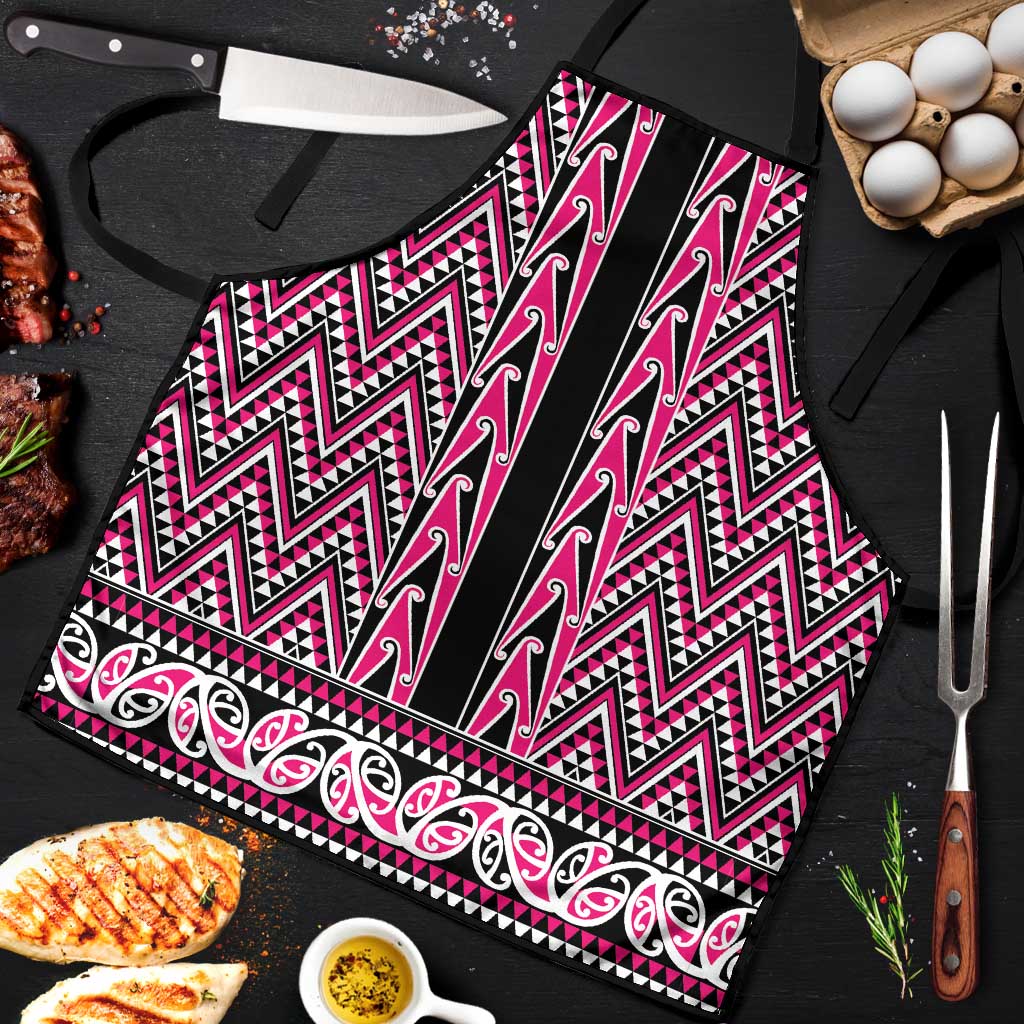 New Zealand Maori Niho Taniwha Apron Mawhero Mangopare and Puhoro Pattern - Polynesian Pride