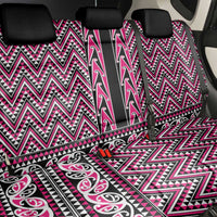 New Zealand Maori Niho Taniwha Back Car Seat Cover Mawhero Mangopare and Puhoro Pattern