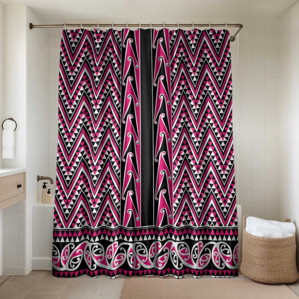 New Zealand Maori Niho Taniwha Bathroom Set Mawhero Mangopare and Puhoro Pattern - Polynesian Pride