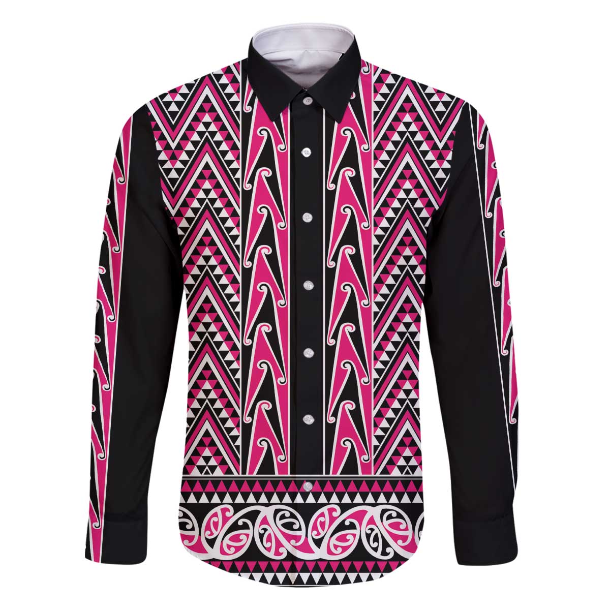 New Zealand Maori Niho Taniwha Family Matching Off The Shoulder Long Sleeve Dress and Hawaiian Shirt Mawhero Mangopare and Puhoro Pattern