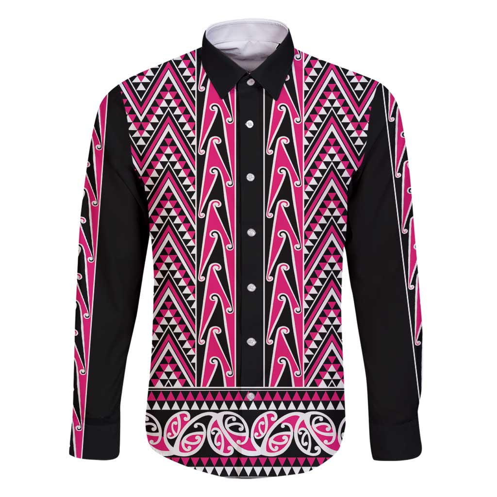 New Zealand Maori Niho Taniwha Family Matching Off Shoulder Maxi Dress and Hawaiian Shirt Mawhero Mangopare and Puhoro Pattern