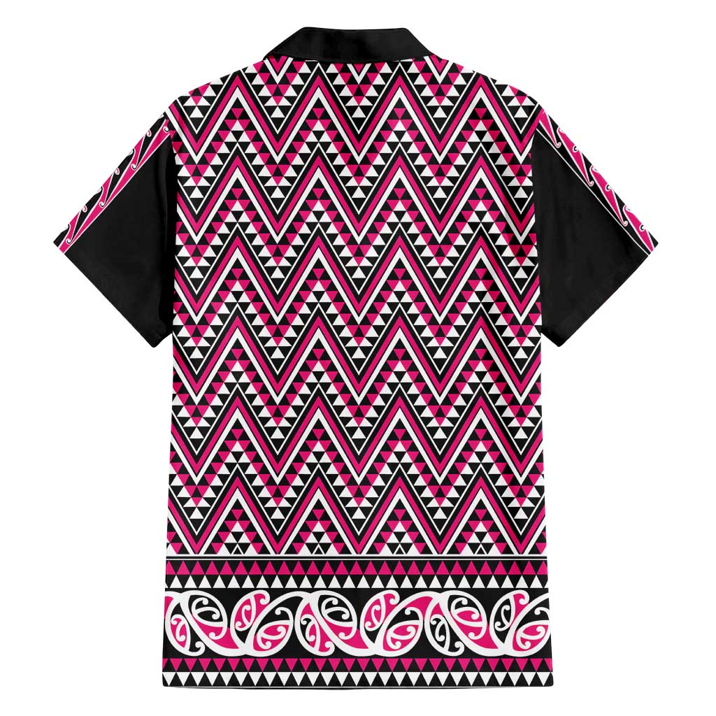 New Zealand Maori Niho Taniwha Family Matching Off Shoulder Short Dress and Hawaiian Shirt Mawhero Mangopare and Puhoro Pattern