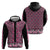 New Zealand Maori Niho Taniwha Hoodie Mawhero Mangopare and Puhoro Pattern