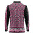New Zealand Maori Niho Taniwha Long Sleeve Polo Shirt Mawhero Mangopare and Puhoro Pattern