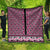 New Zealand Maori Niho Taniwha Quilt Mawhero Mangopare and Puhoro Pattern