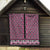 New Zealand Maori Niho Taniwha Quilt Mawhero Mangopare and Puhoro Pattern