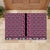New Zealand Maori Niho Taniwha Rubber Doormat Mawhero Mangopare and Puhoro Pattern