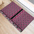New Zealand Maori Niho Taniwha Rubber Doormat Mawhero Mangopare and Puhoro Pattern