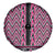 New Zealand Maori Niho Taniwha Spare Tire Cover Mawhero Mangopare and Puhoro Pattern