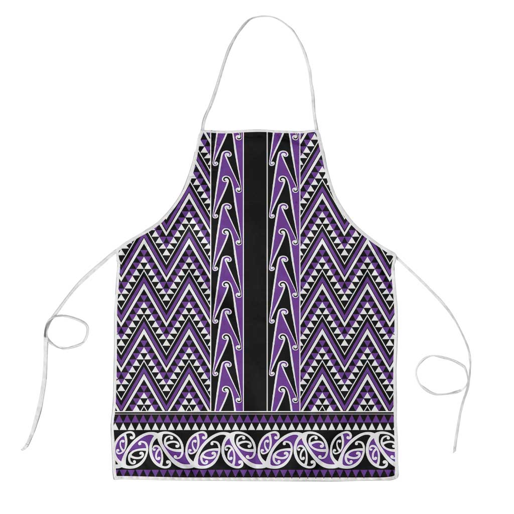 New Zealand Maori Niho Taniwha Apron Waiporopo Mangopare and Puhoro Pattern - Polynesian Pride