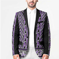 New Zealand Maori Niho Taniwha Blazer Waiporopo Mangopare and Puhoro Pattern - Polynesian Pride