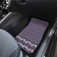 New Zealand Maori Niho Taniwha Car Mats Waiporopo Mangopare and Puhoro Pattern