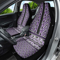 New Zealand Maori Niho Taniwha Car Seat Cover Waiporopo Mangopare and Puhoro Pattern