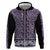New Zealand Maori Niho Taniwha Hoodie Waiporopo Mangopare and Puhoro Pattern