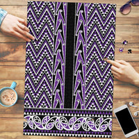 New Zealand Maori Niho Taniwha Puzzle Waiporopo Mangopare and Puhoro Pattern - Polynesian Pride