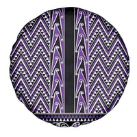 New Zealand Maori Niho Taniwha Spare Tire Cover Waiporopo Mangopare and Puhoro Pattern
