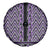 New Zealand Maori Niho Taniwha Spare Tire Cover Waiporopo Mangopare and Puhoro Pattern