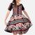New Zealand Maori Niho Taniwha Family Matching Summer Maxi Dress and Hawaiian Shirt Whero Mangopare and Puhoro Pattern