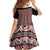 New Zealand Maori Niho Taniwha Family Matching Summer Maxi Dress and Hawaiian Shirt Whero Mangopare and Puhoro Pattern