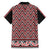 New Zealand Maori Niho Taniwha Family Matching Summer Maxi Dress and Hawaiian Shirt Whero Mangopare and Puhoro Pattern