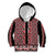 New Zealand Maori Niho Taniwha Kid Hoodie Whero Mangopare and Puhoro Pattern