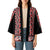New Zealand Maori Niho Taniwha Kimono Whero Mangopare and Puhoro Pattern - Polynesian Pride
